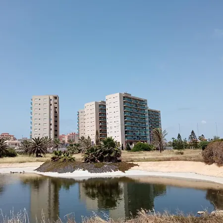 Sahara Beach, Sunrise & Mediterranean Sea Views * 拉曼加戴尔马尔梅纳